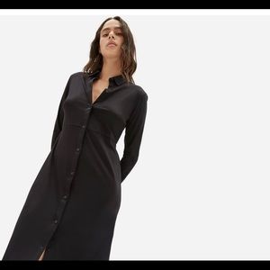 Everlane LUXE cotton shirtdress